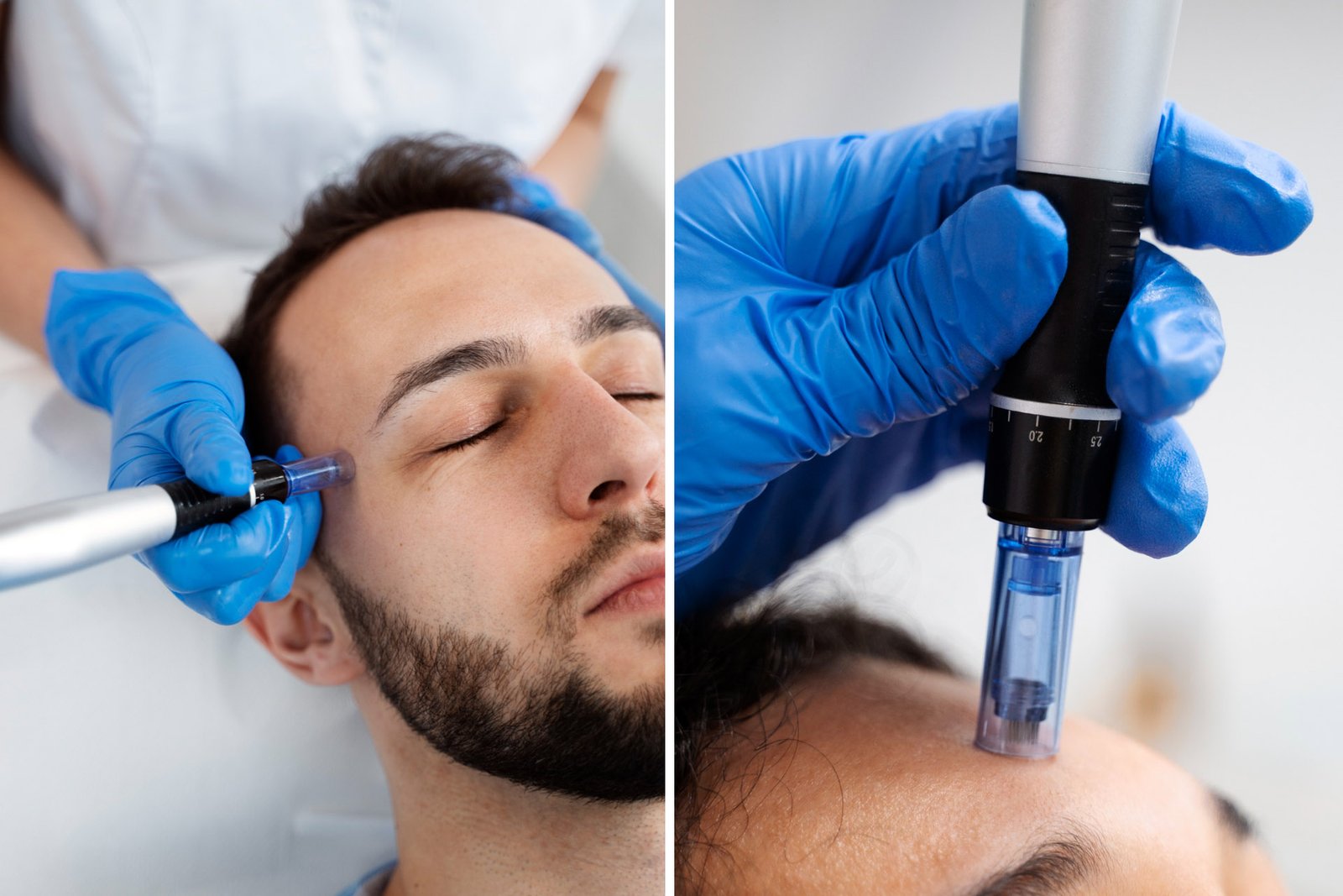 dermapen facial for men